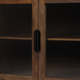 Odense Walnut Four Door Buffet