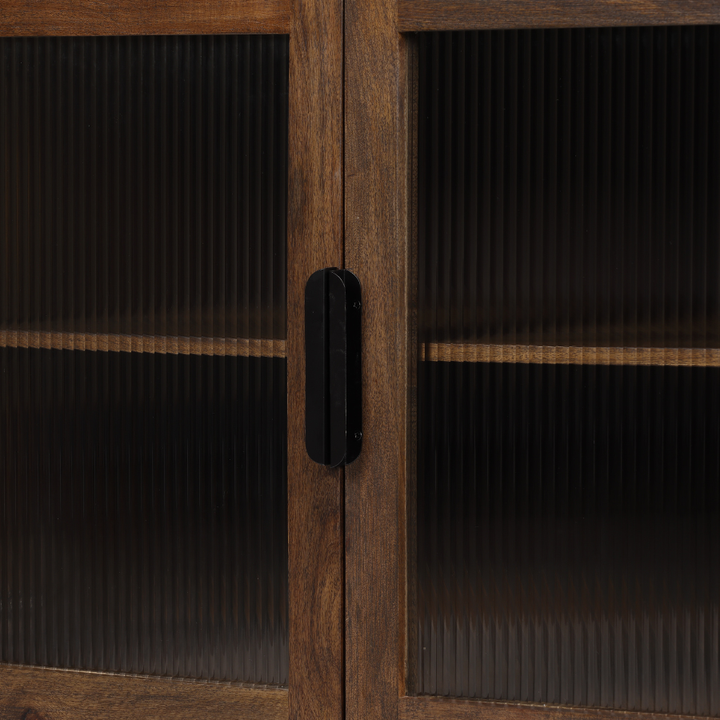 Odense Walnut Four Door Buffet