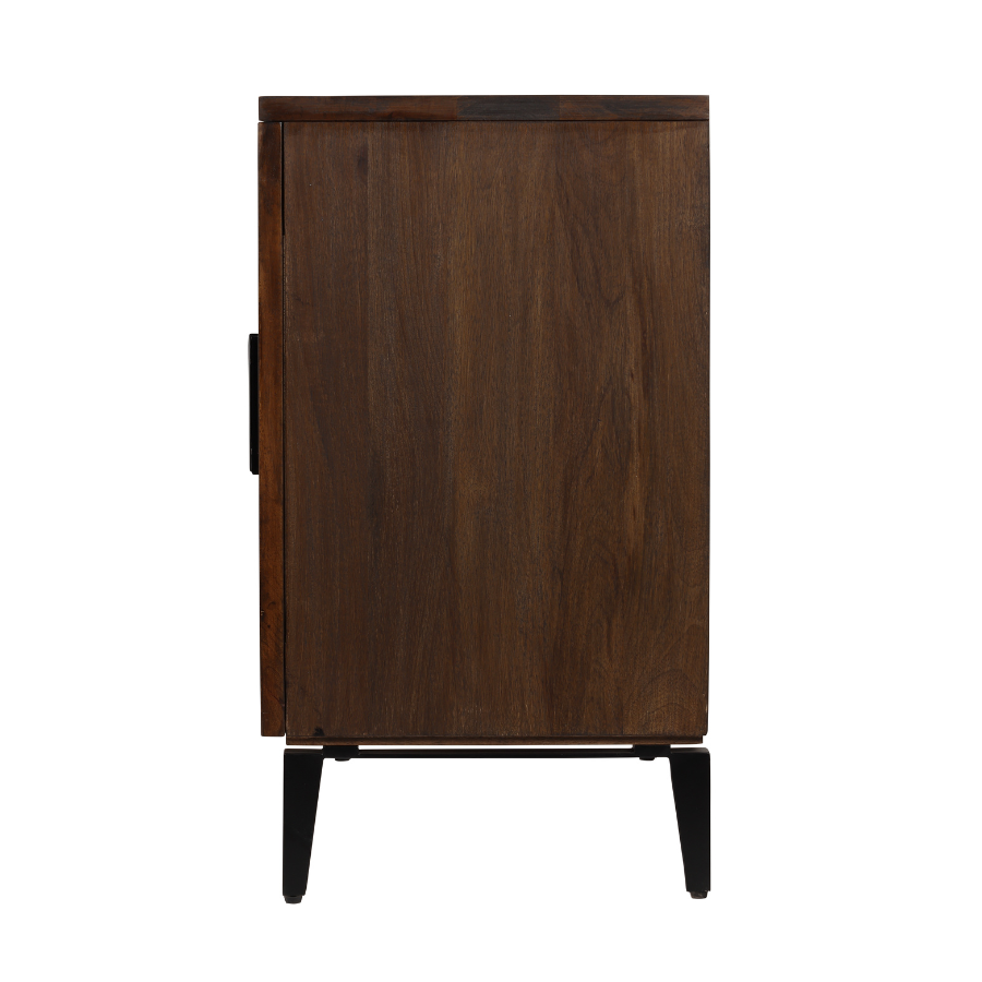 Odense Walnut Four Door Buffet