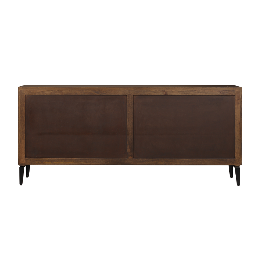 Odense Walnut Four Door Buffet