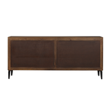 Odense Walnut Four Door Buffet