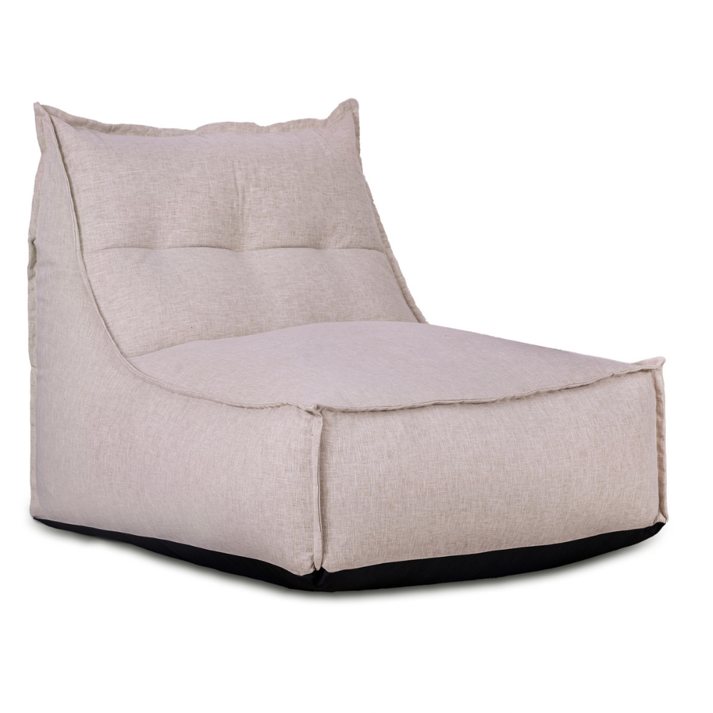 Omni Beige 1 Seater Outdoor Sofa Love Seat