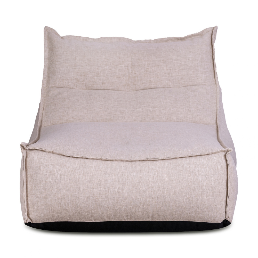 Omni Beige 1 Seater Outdoor Sofa Love Seat