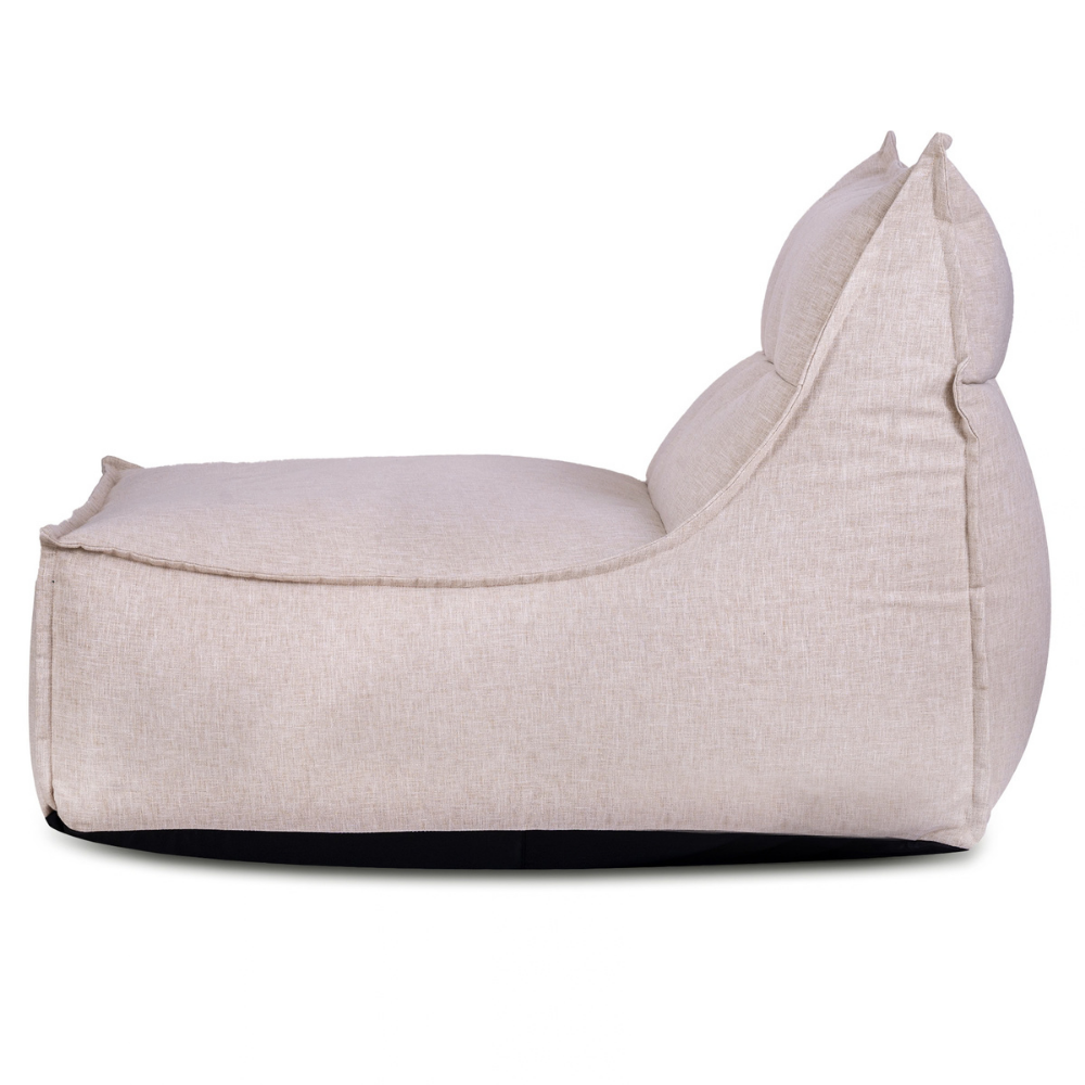 Omni Beige 1 Seater Outdoor Sofa Love Seat