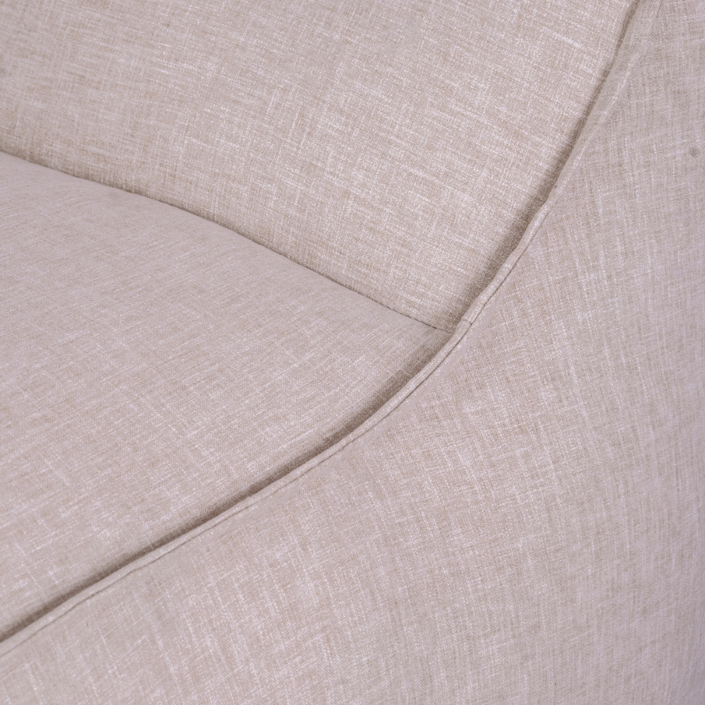 Omni Beige 1 Seater Outdoor Sofa Love Seat