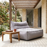 Omni Grey 2 Seater Outdoor Sofa Love Seat