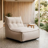Omni Beige 1 Seater Outdoor Sofa Love Seat