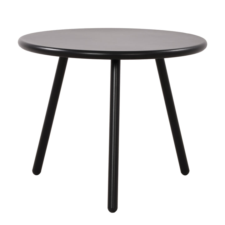Owen Black Metal Round Coffee Table