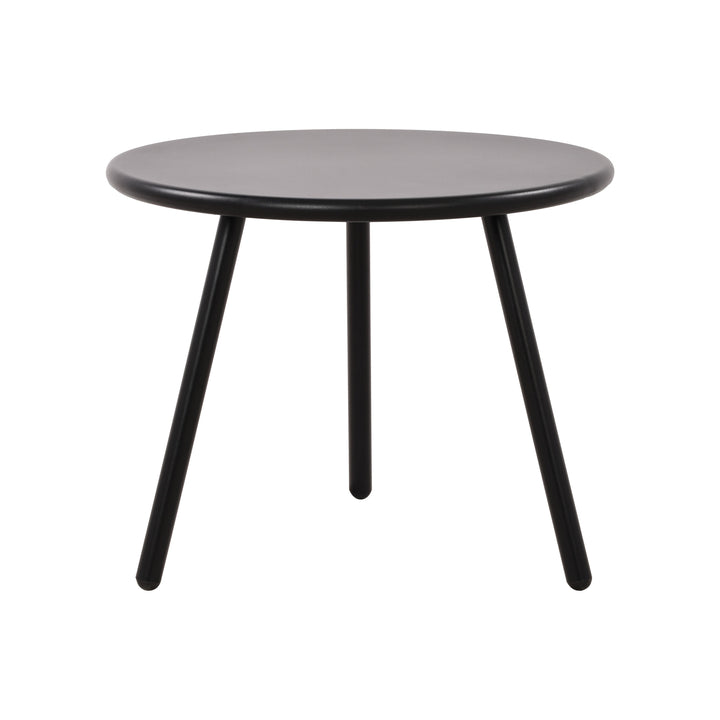 Owen Black Metal Round Coffee Table