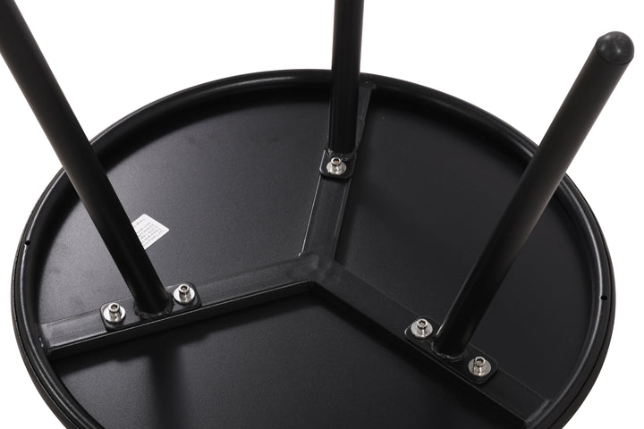 Owen Black Metal Round Coffee Table