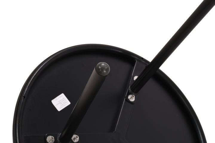 Owen Black Metal Round Coffee Table