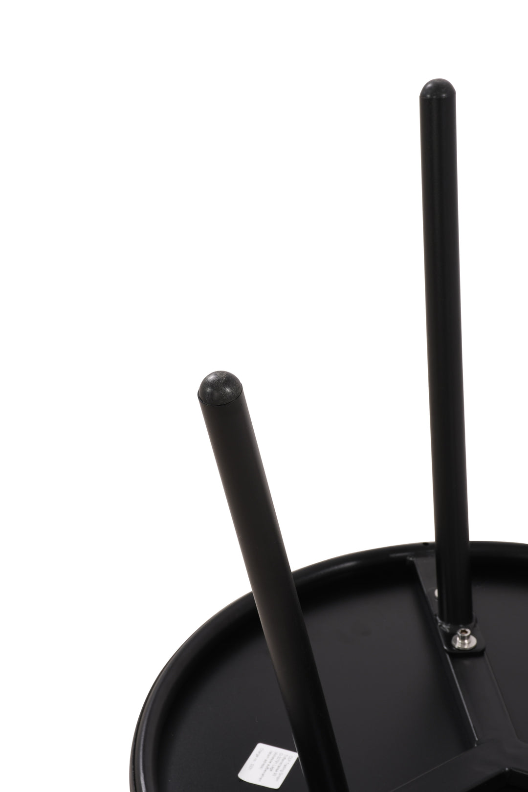 Owen Black Metal Round Coffee Table