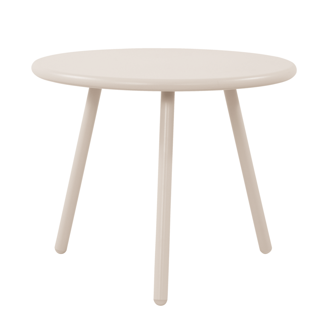 Owen Light Grey Metal Round Coffee Table