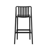 Bertioga Black Outdoor Barstool - Fab Habitat , Outdoor Furniture,