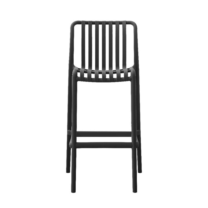 Bertioga Black Outdoor Barstool - Fab Habitat , Outdoor Furniture, [product_size],