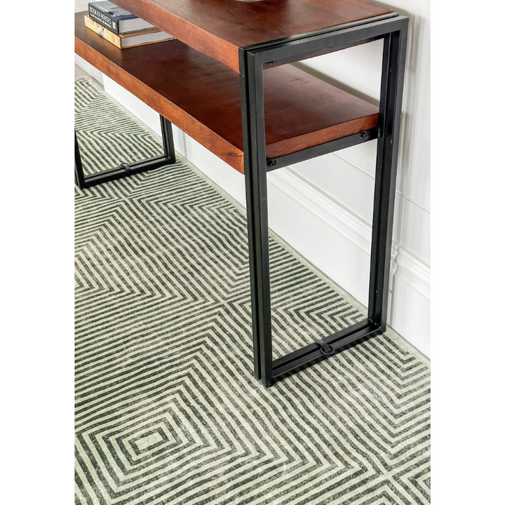 Pam Green Machine Washable Large Rug - Fab Habitat , Rugs, [product_size],
