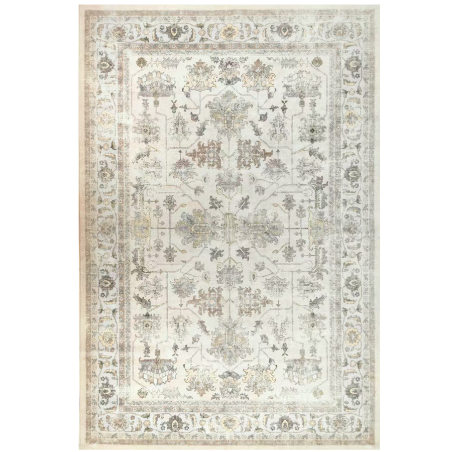 Pasadena Multicoloured Distressed Machine Washable Rug