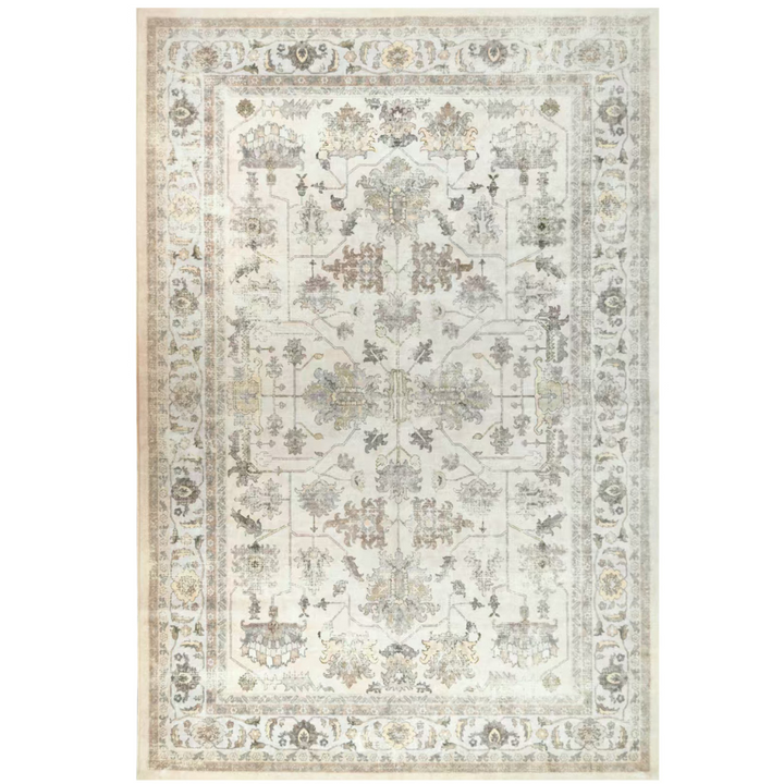 Pasadena Multicoloured Distressed Machine Washable Rug