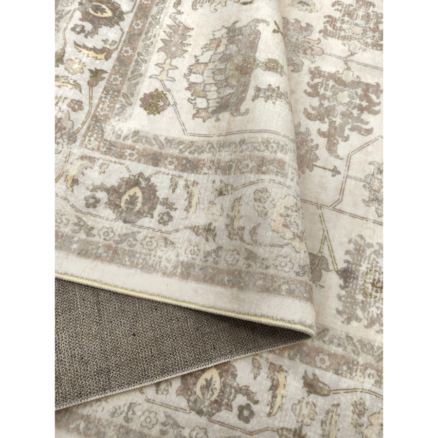 Pasadena Multicoloured Distressed Machine Washable Rug