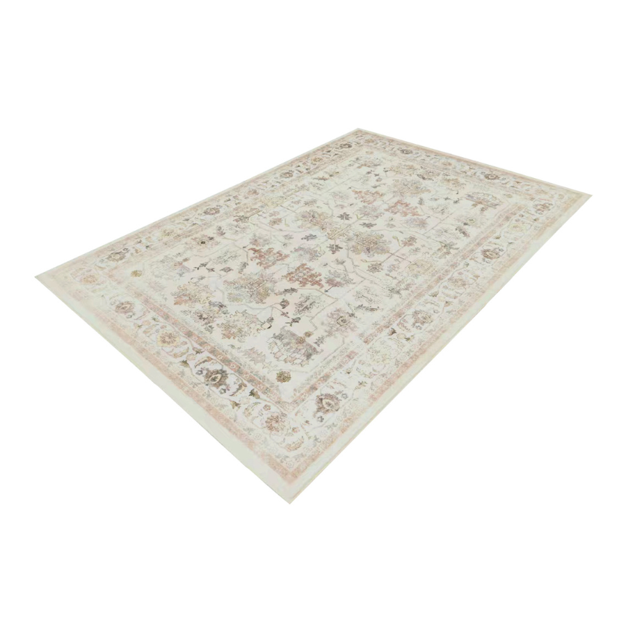 Pasadena Multicoloured Distressed Machine Washable Rug