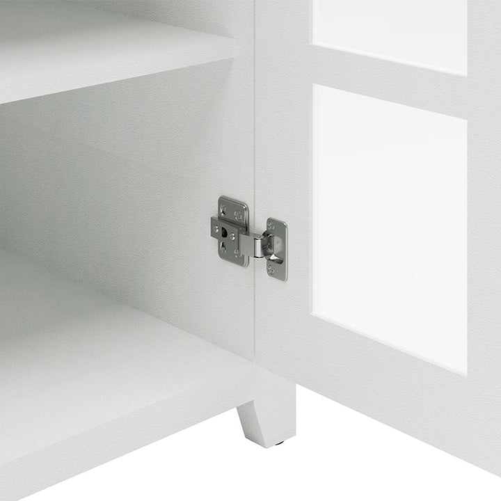 Pembroke White 165cm Entertainment TV Unit - Fab Habitat , TV Units, 