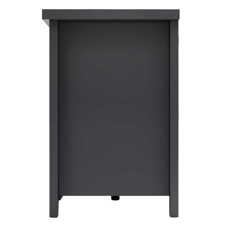 Pembroke Black 165cm Entertainment TV Unit - Fab Habitat , TV Units, 