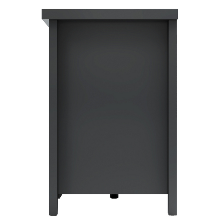 Pembroke Black 165cm Entertainment TV Unit - Fab Habitat , TV Units, [product_size],