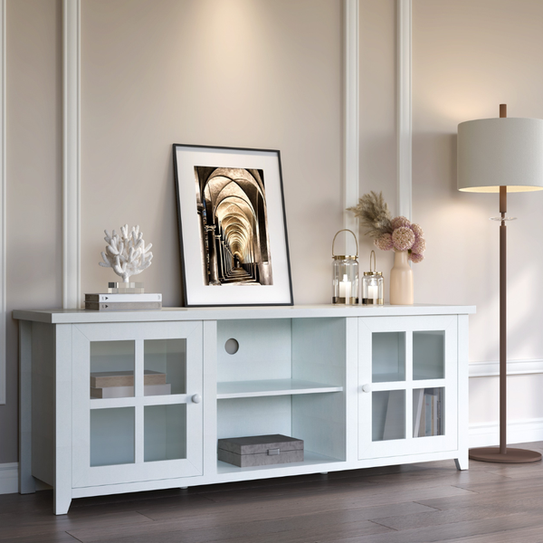 Pembroke White 165cm Entertainment TV Unit