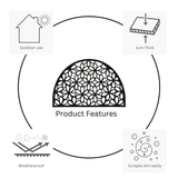 Perisa Entry Mat – Semi-Circle Doormat Design – Buy Online in Australia