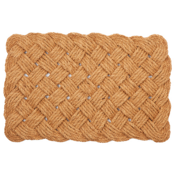 Periyar Plain knotted Coir Doormat - Fab Habitat , Doormats, 
