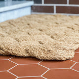 Periyar Plain knotted Coir Doormat - Fab Habitat , Doormats, 