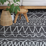 Perla Tribal Polypropylene Outdoor Large Rug - Fab Habitat , Outdoor Rugs, 