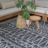 Perla Tribal Polypropylene Outdoor Large Rug - Fab Habitat , Outdoor Rugs, 