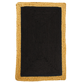Phoenix Black Jute Large Rug - Fab Habitat , Jute Rug, 