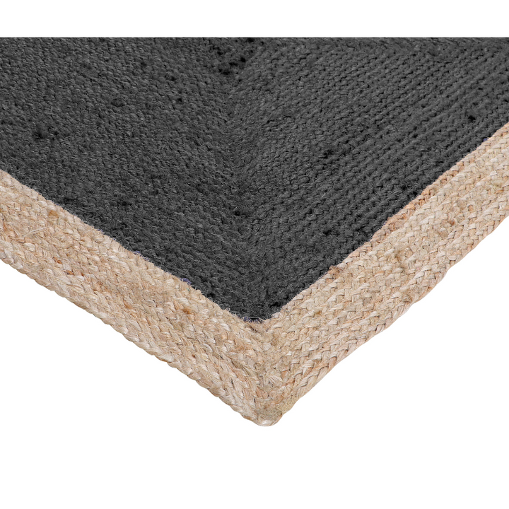 Phoenix Deep Jute Grey Hall Runner Rug - Fab Habitat , Runners Rugs, [product_size],