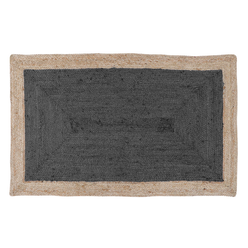 60 x 90 cm Phoenix Deep Grey Jute Door Mat - Fab Habitat , Doormats, 