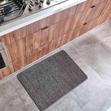 Polycot Grey Non Slip Kitchen Mat - Fab Habitat , Non Slip Kitchen Mats, 