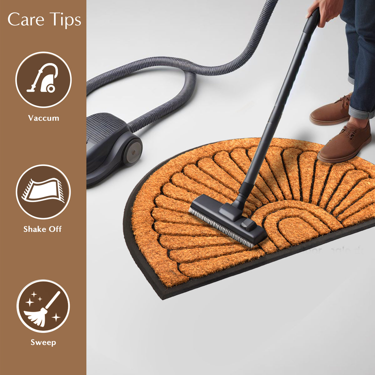 Product Care Image for Coir Doormats – Fab Habitat Australia