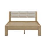 Raka Beige and Natural Queen Bed - Fab Habitat , Beds, 