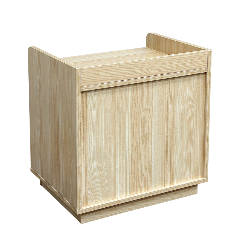 Raka White and Natural Bedside Table with 2 Drawers - Fab Habitat , Side Tables, 