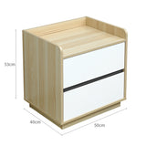 Raka Solid Wood Side Table with Drawer – Buy Online in Australia