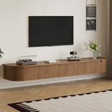 Reet Walnut Floating TV Unit – 200cm