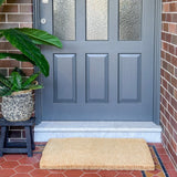 Regis Natural Long Coir Doormat - Fab Habitat , Doormats, 