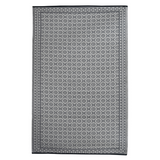 Ronda Grey Recycled Plastic Outdoor Large Rug - Fab Habitat , Recycled Plastic Rugs & Mats, 