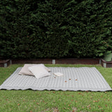 Ronda Grey rug 120x180cm living room carpet buy online in Australia