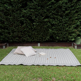 Ronda Grey rug 120x180cm living room carpet buy online in Australia