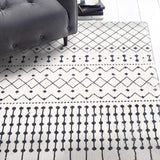 Skon Ivory Machine Made Tribal Modern Area Rug - Fab Habitat , Soft And Plush Turkish Rugs, 