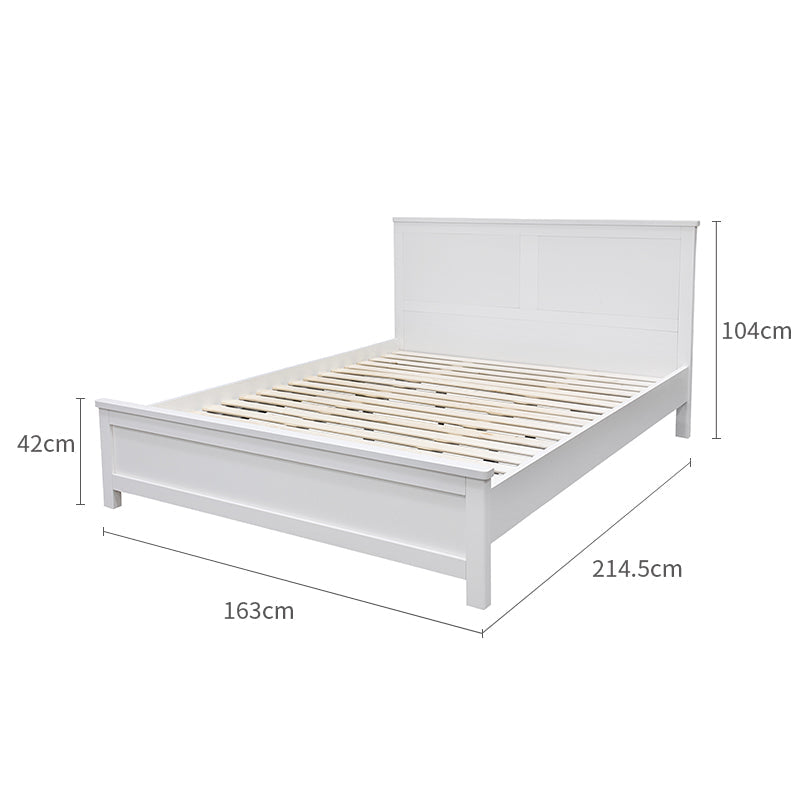 Safi White Queen Bed - Fab Habitat , Beds, 