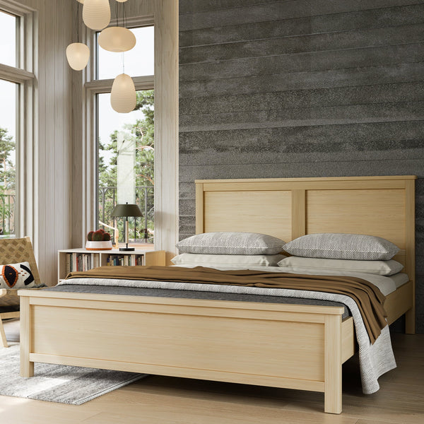 Safi Natural Queen Bed - Fab Habitat , Beds, 