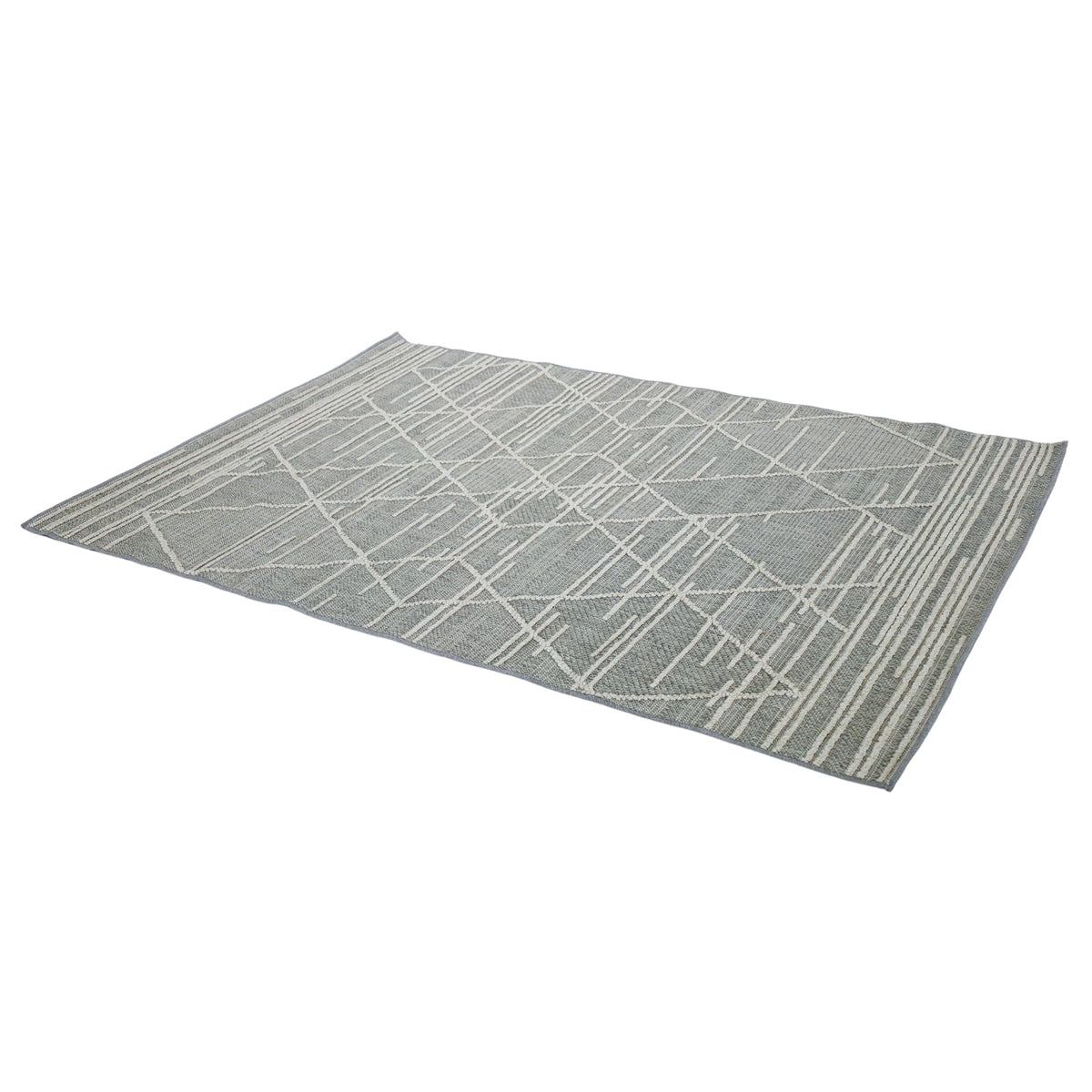 Salinas sustainable outdoor rug on patio – tribal style 180x270cm, buy online in Australia